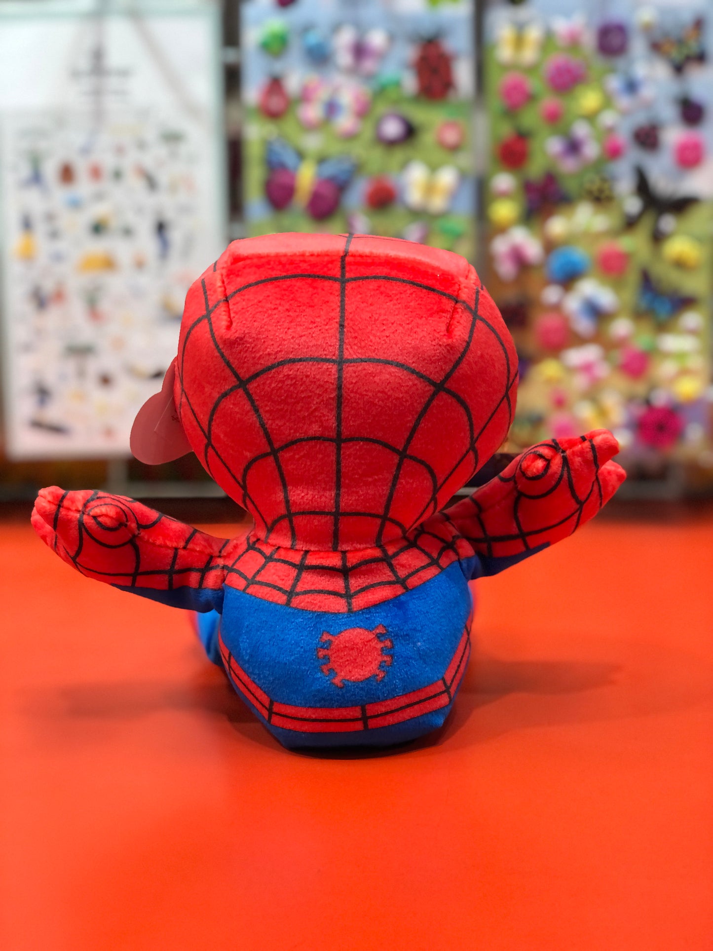 Ty Original Beanie Babies Soft Spiderman  From Marvel Plush 7"