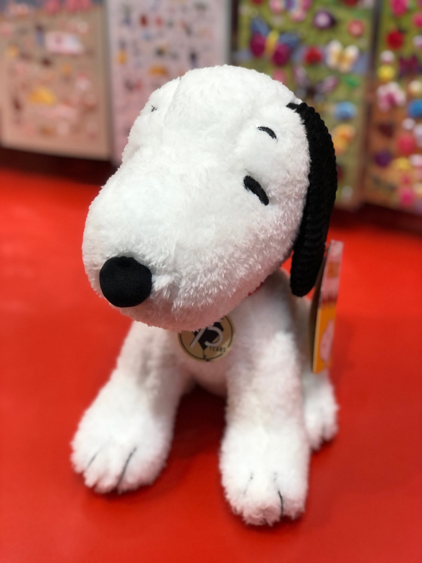 Aurora Peanuts 75th Anniversary Snoopy Plush 8"