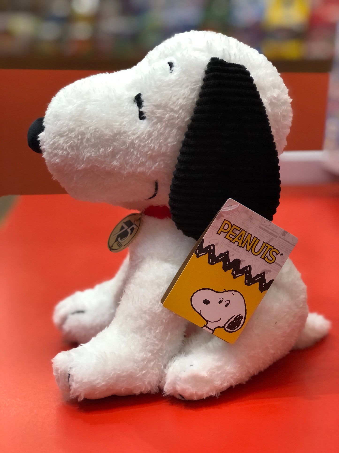 Aurora Peanuts 75th Anniversary Snoopy Plush 8"