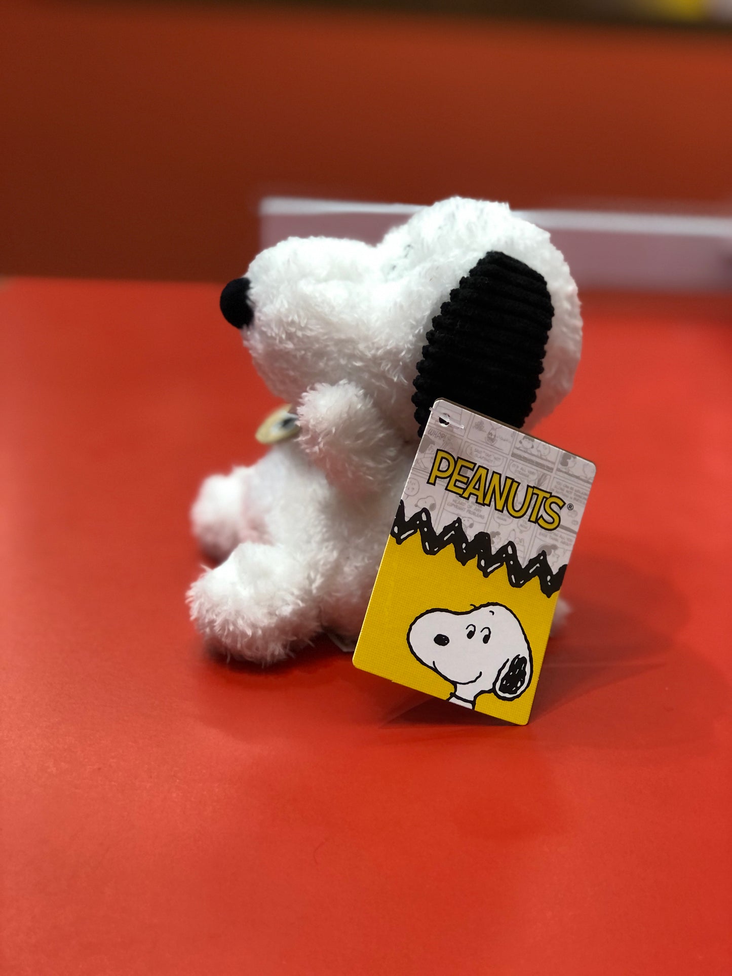 Aurora Peanuts 75th Anniversary Snoopy Palm Pals Plush 5"