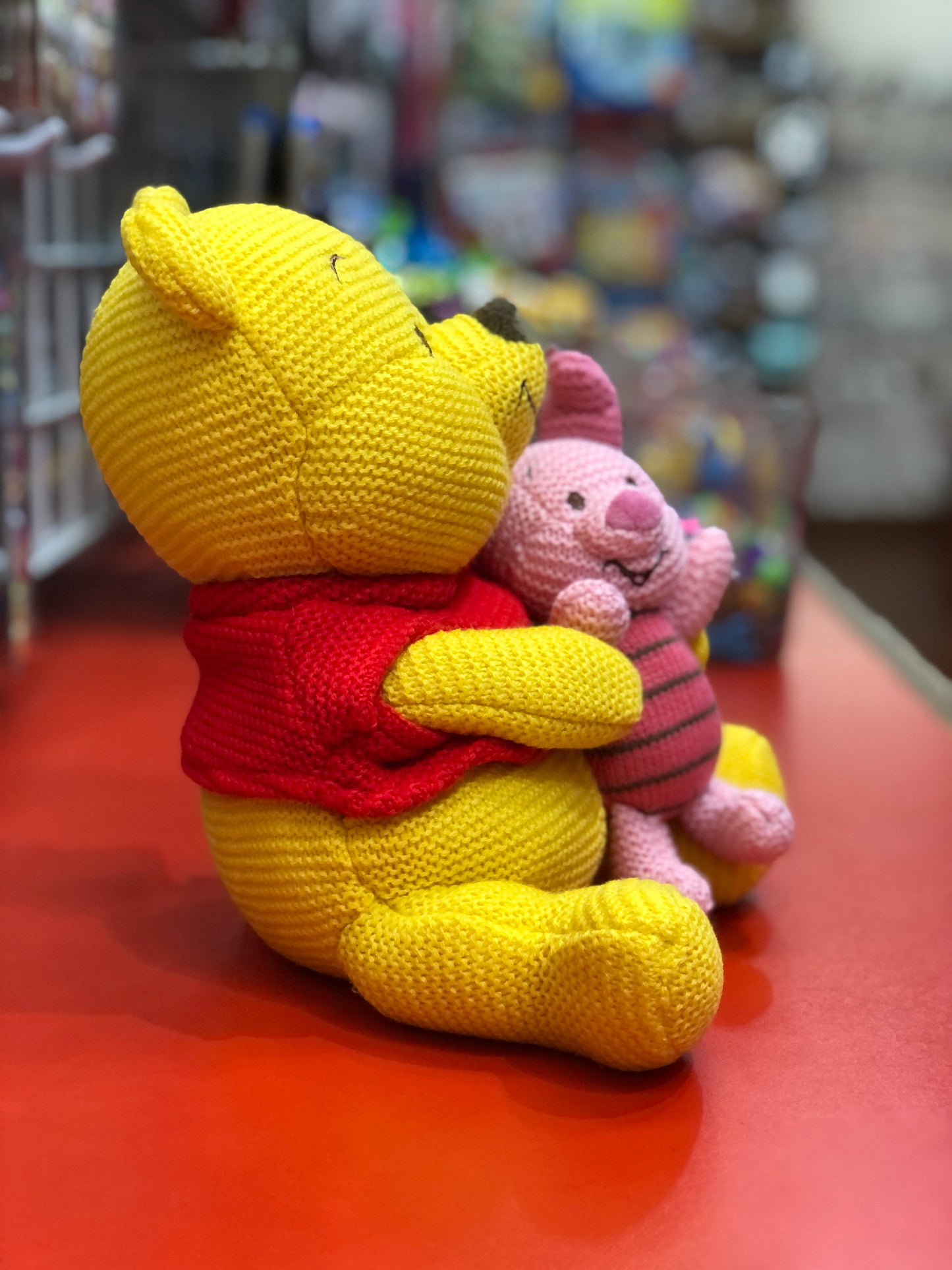 Gund Disney Winnie the Pooh & Piglet Knit Plush 10"