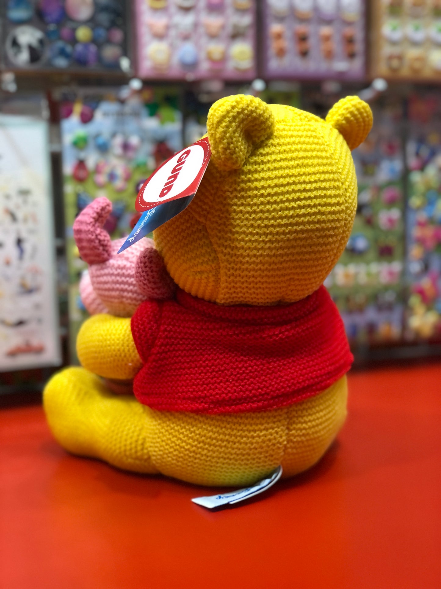 Gund Disney Winnie the Pooh & Piglet Knit Plush 10"