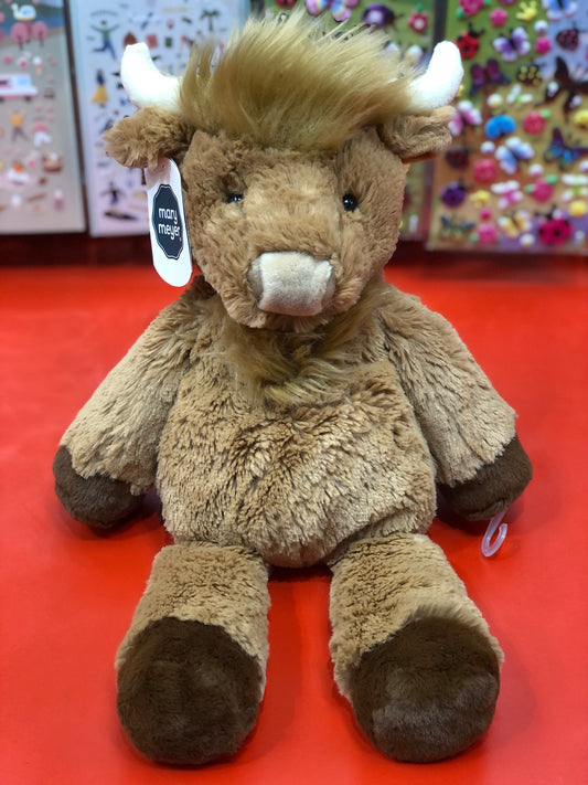 Mary Meyer Marshmallow Zoo Hagrid Highland Cow Plush 13"