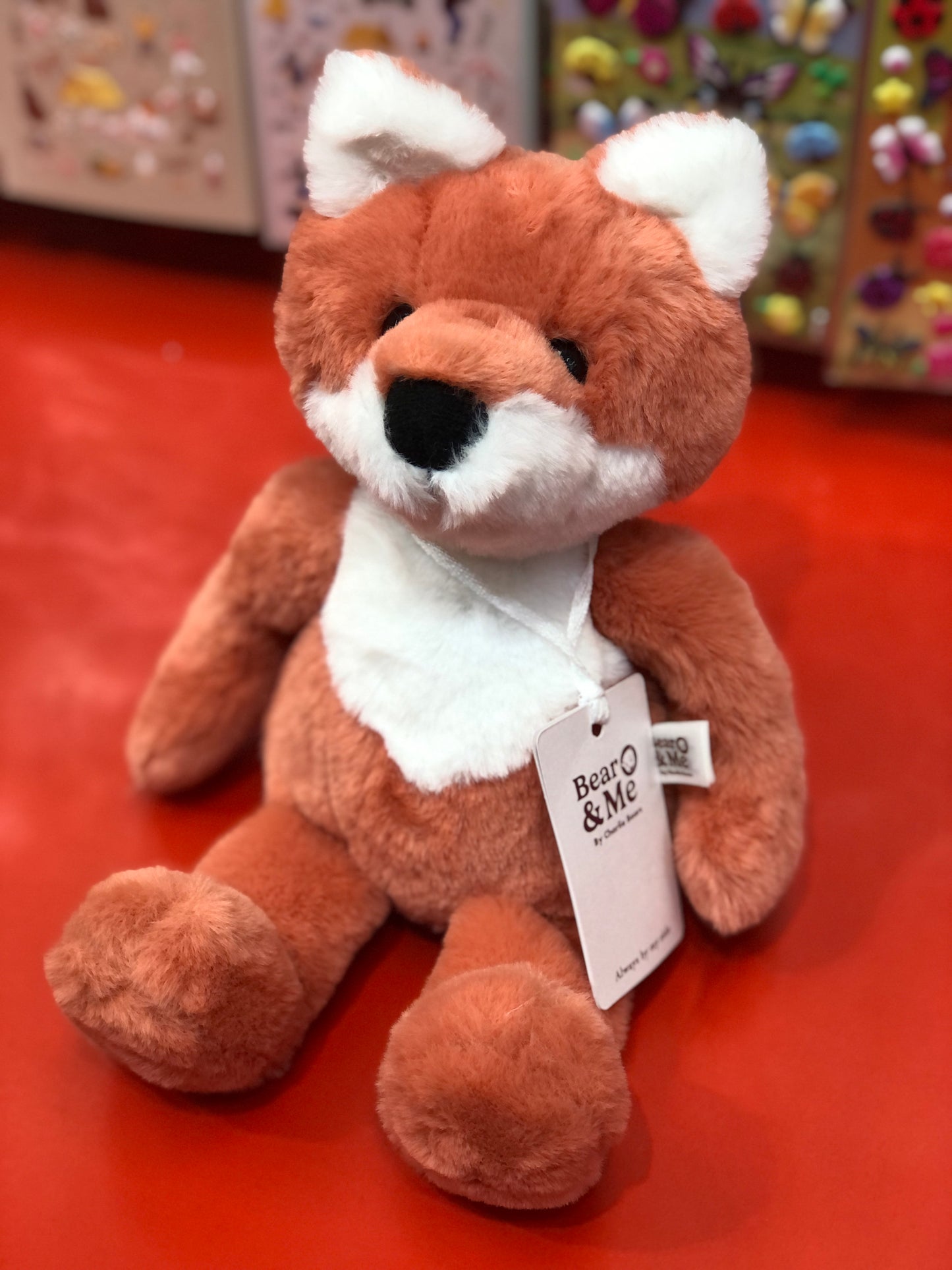 Bear & Me by Charlie Bears Folly Fox Plush 12"