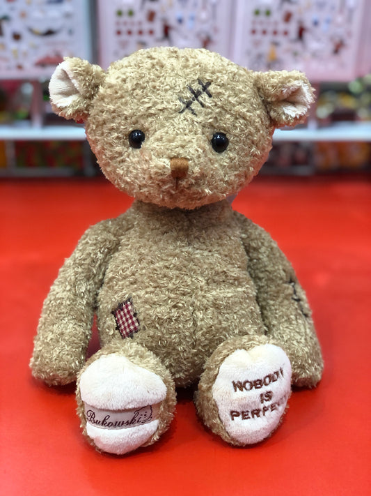 Bukowski Bears Nobody is Perfect Bear Plush 11"