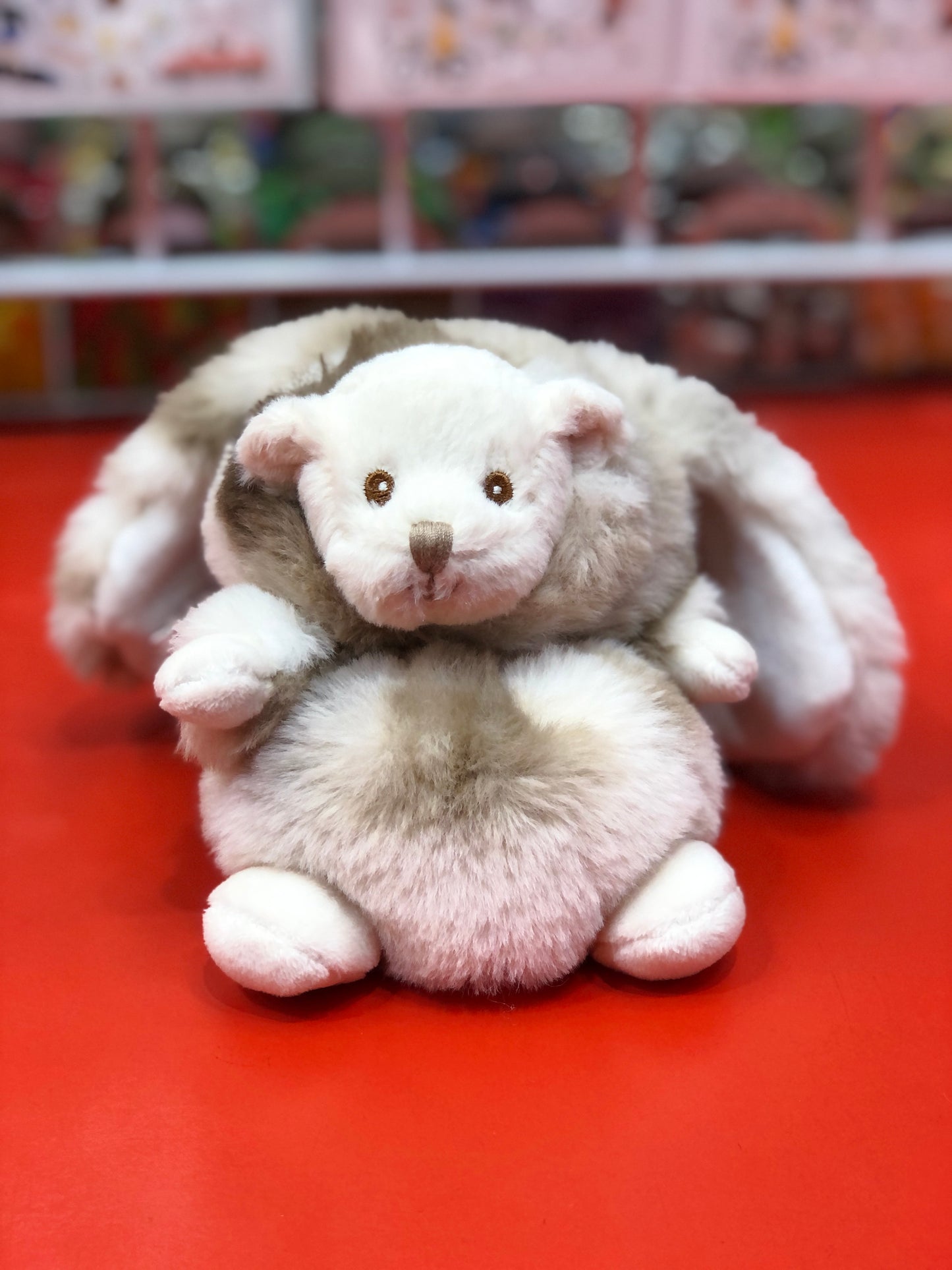 Bukowski Bears Ziggy Gray Winter Rabbit Plush 8"