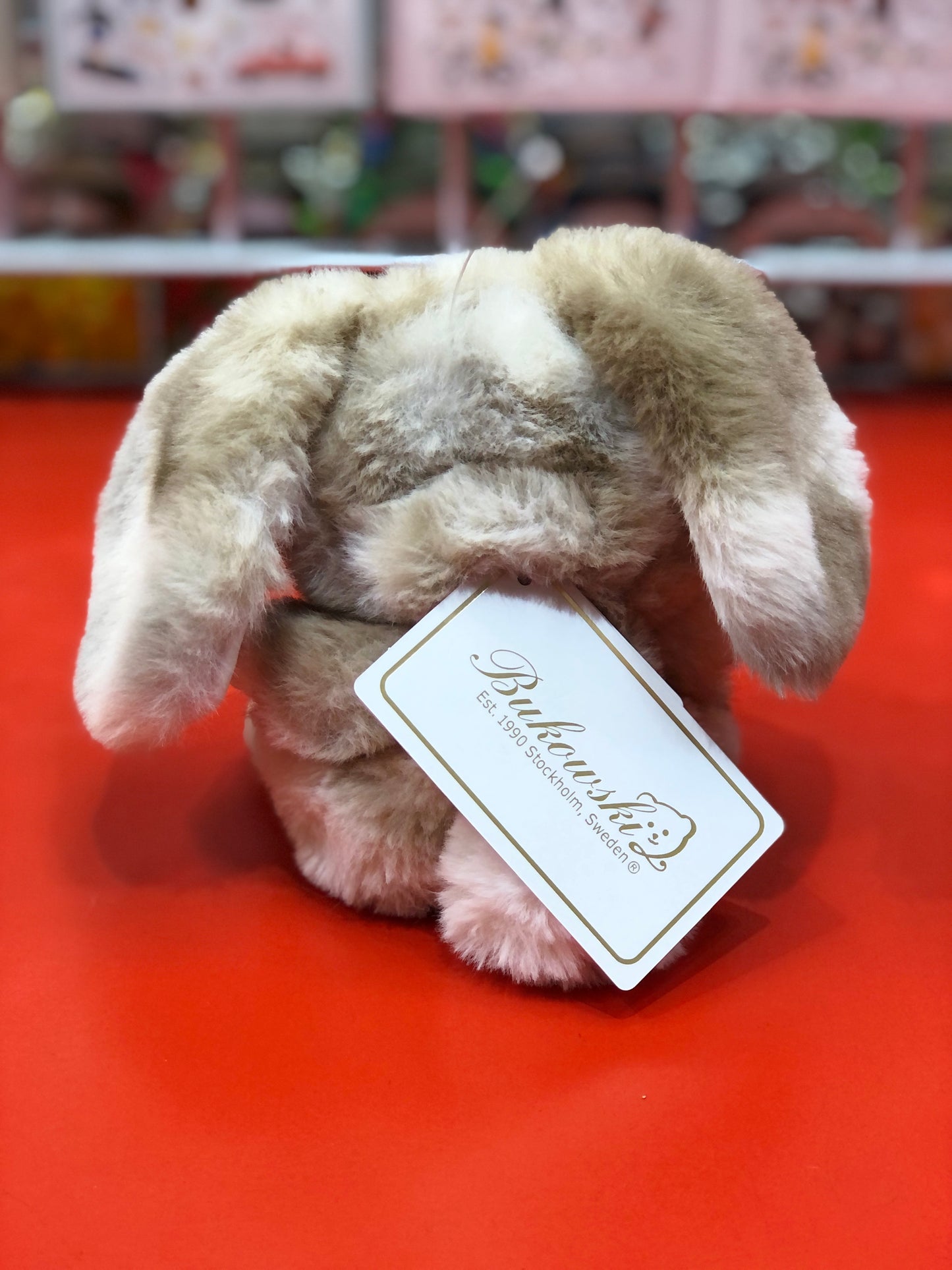 Bukowski Bears Ziggy Gray Winter Rabbit Plush 8"