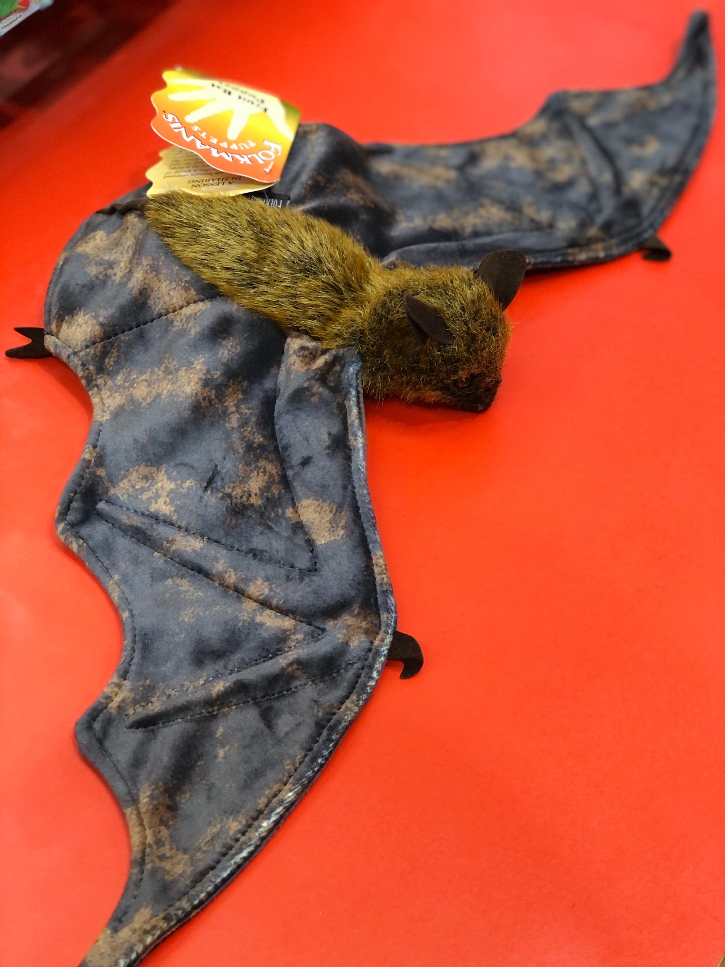 Folkmanis Fruit Bat Puppet 20"