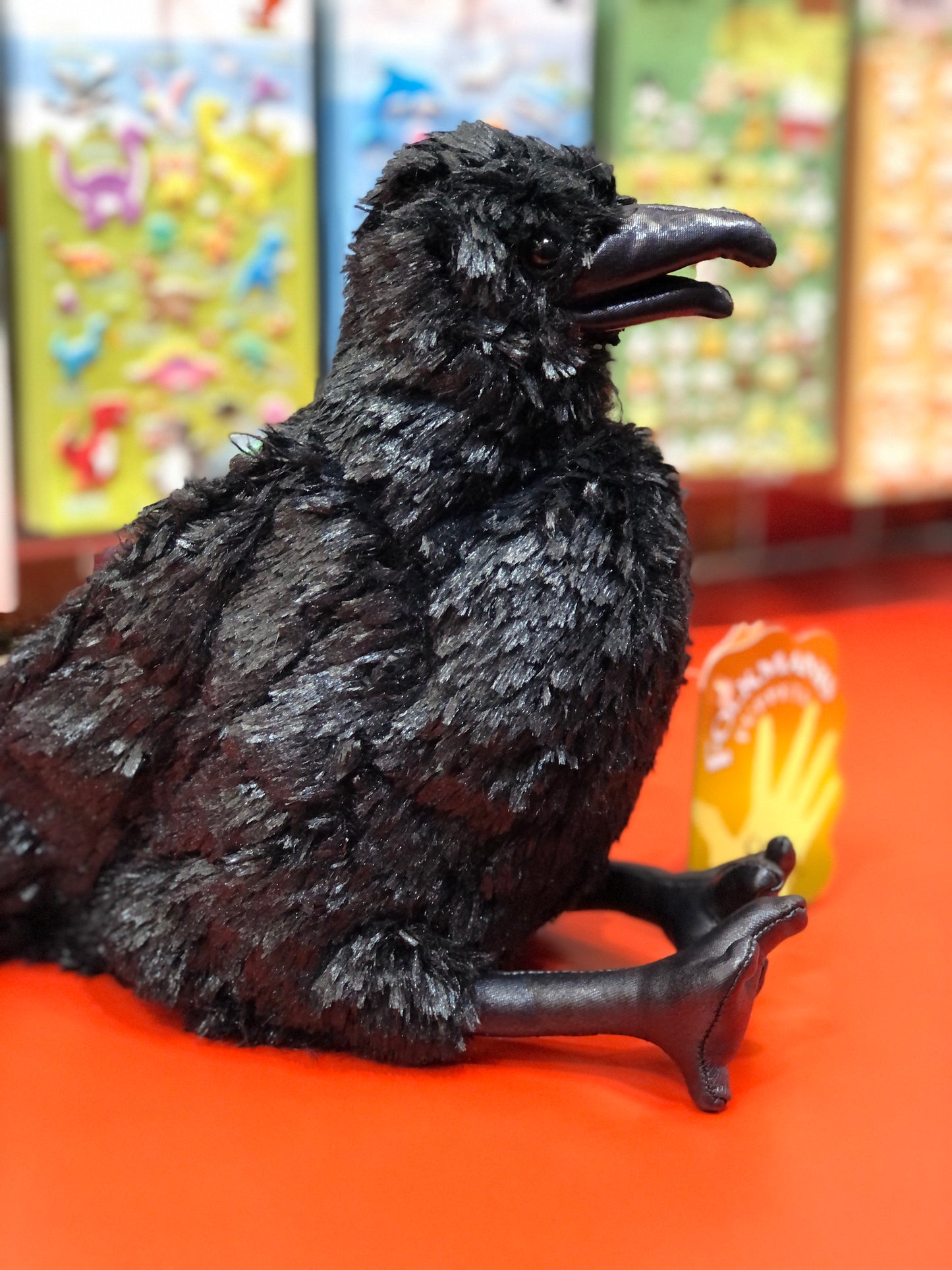 Folkmanis Crow Puppet 11"