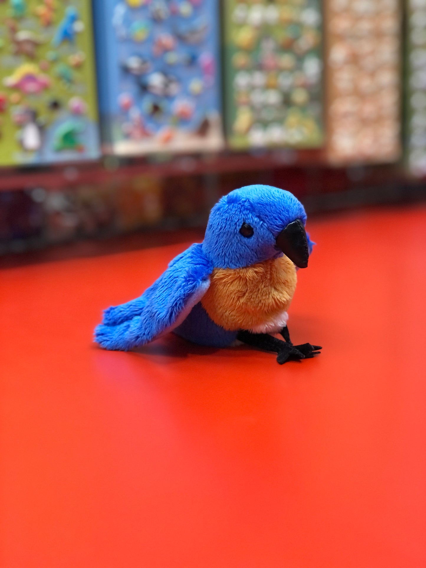 Folkmanis Mini Fingervogel Blaumeise 13 cm