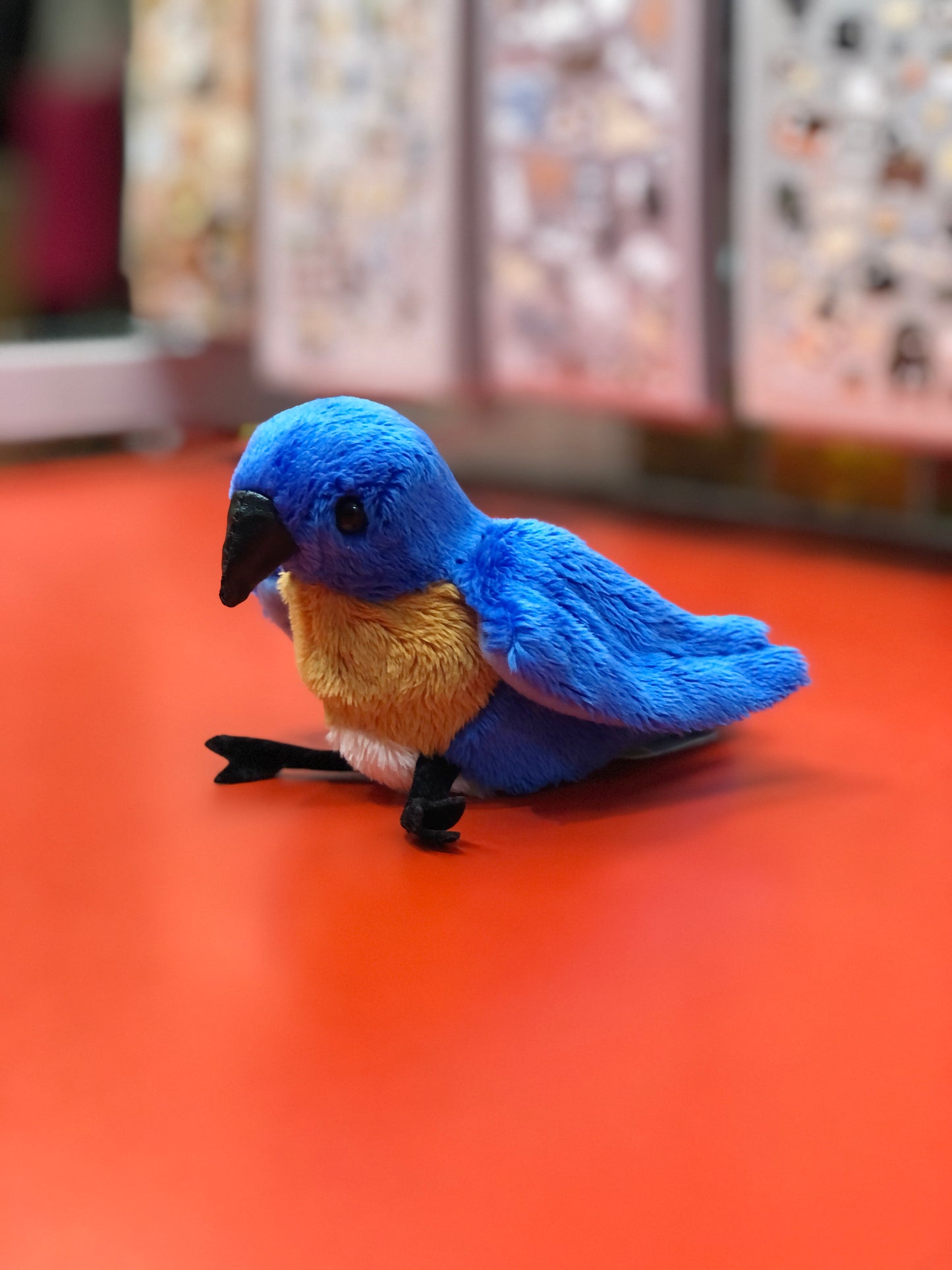 Folkmanis Mini Fingervogel Blaumeise 13 cm