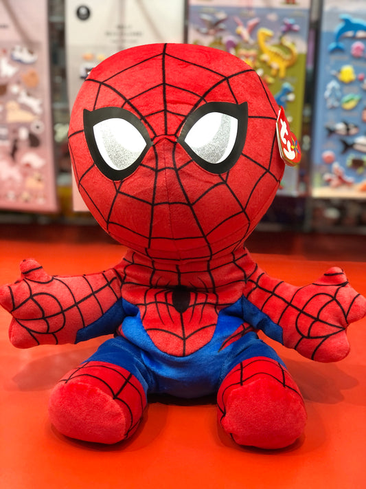 Ty Original Beanie Buddies Soft Spider-Man From Marvel Plush 12"