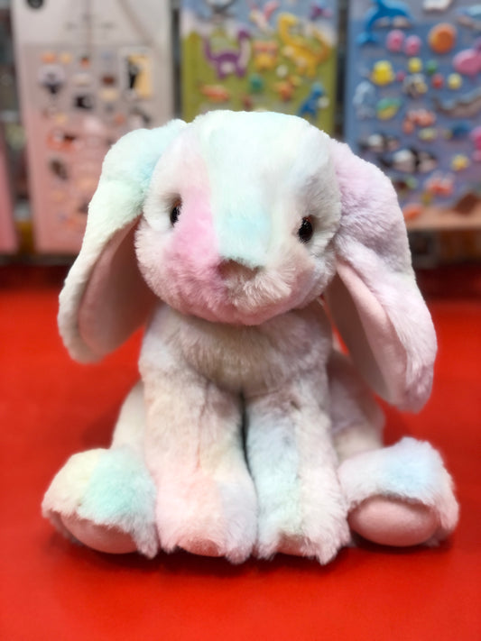Douglas Soft Sweetie Rainbow Bunny Plush 10"