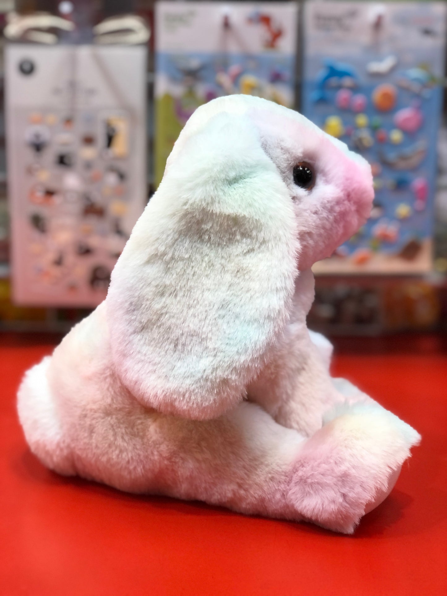 Douglas Soft Sweetie Rainbow Bunny Plush 10"