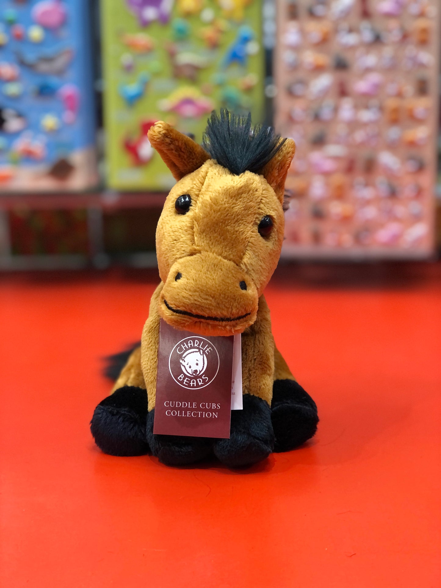 Charlie Bears Cuddle Cub Chestnut Horse Plush