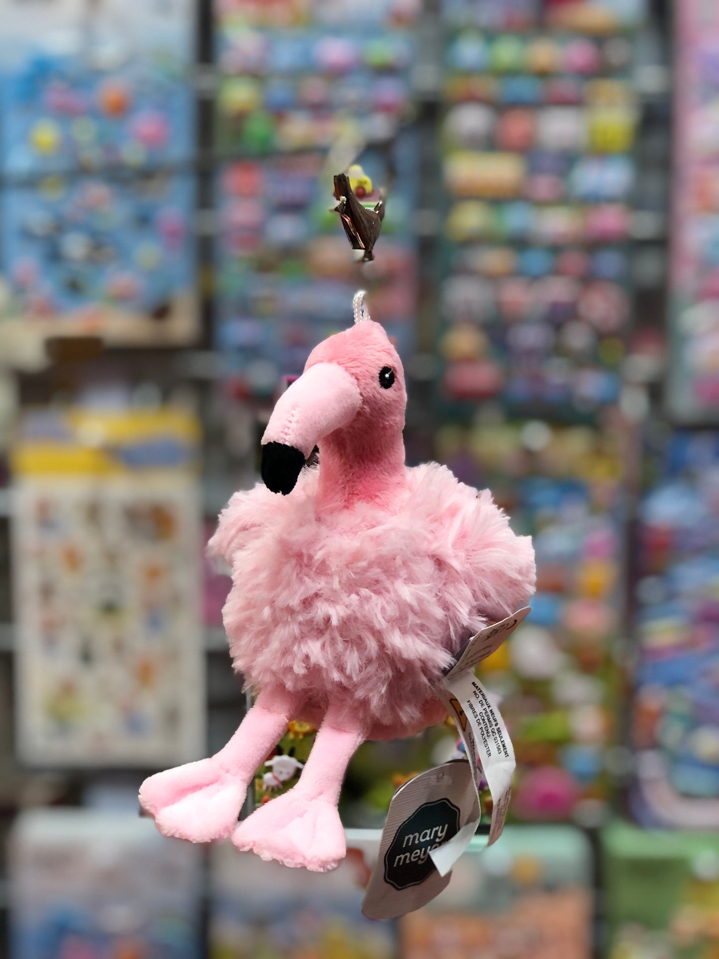 Mary Meyer Flamingo Bag Charm 6"