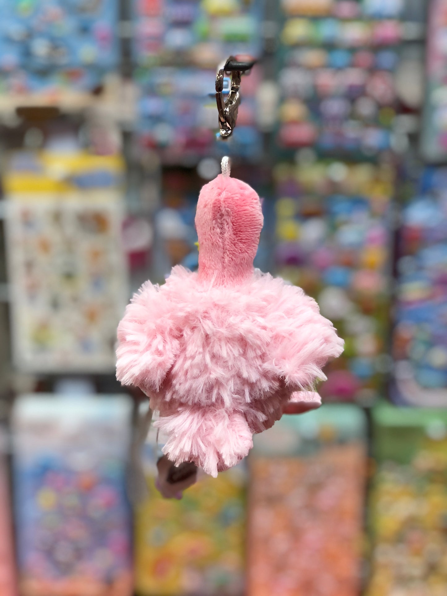 Mary Meyer Flamingo Bag Charm 6"