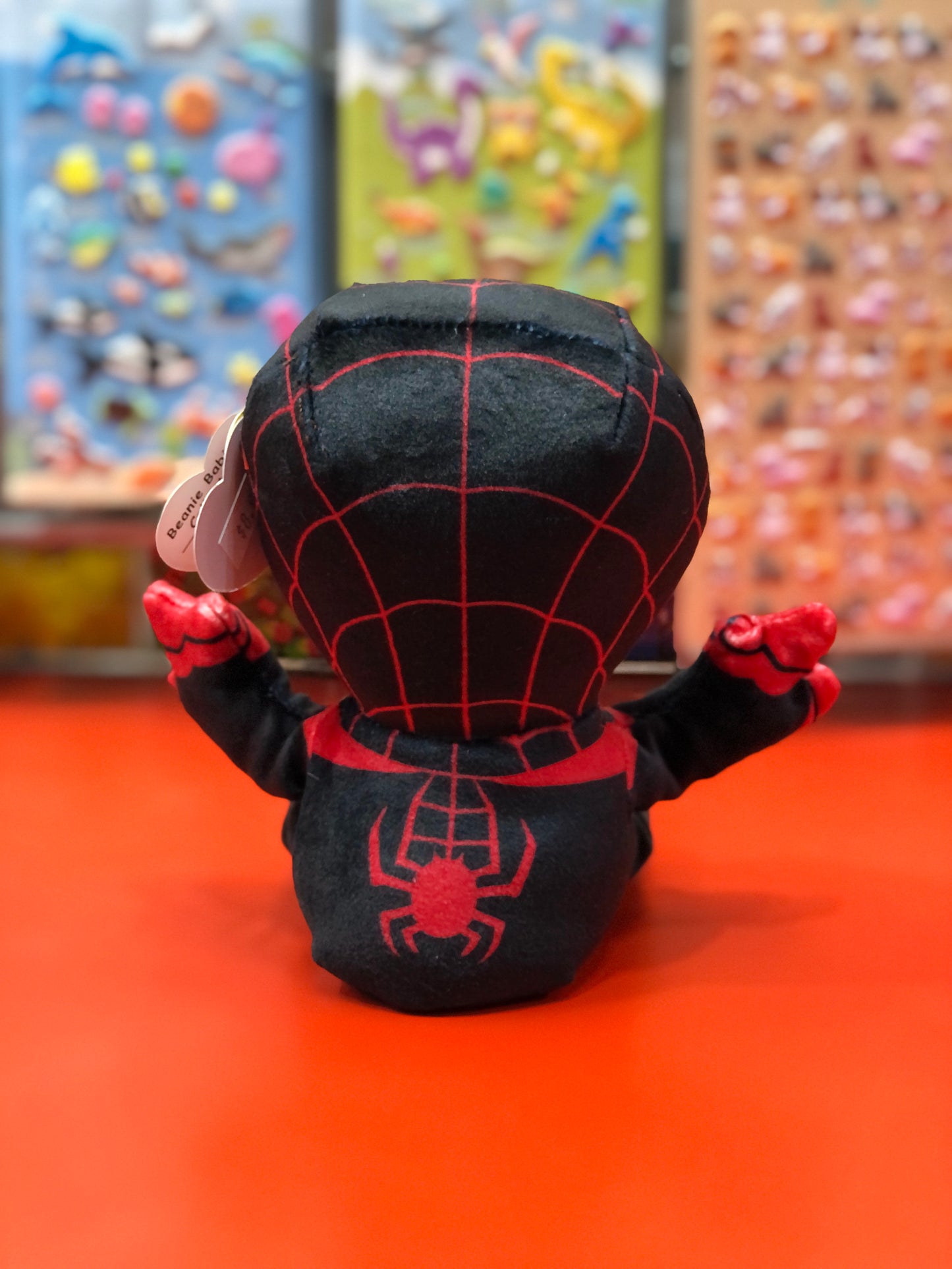 Ty Original Beanie Babies Soft Miles Morales Spider-Man from Marvel Plush 7"