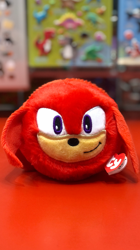 Ty Beanie Bouncers Sonic the Hedgehog Knuckles 4"