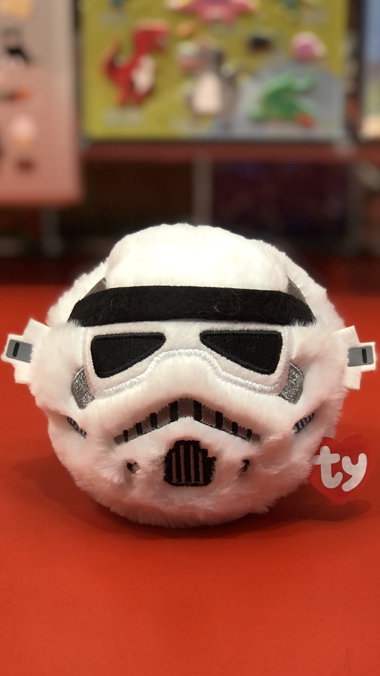 Ty Beanie Bouncers Star Wars Stormtrooper 4"