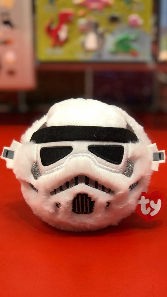 Ty Beanie Bouncers Star Wars Stormtrooper 4"