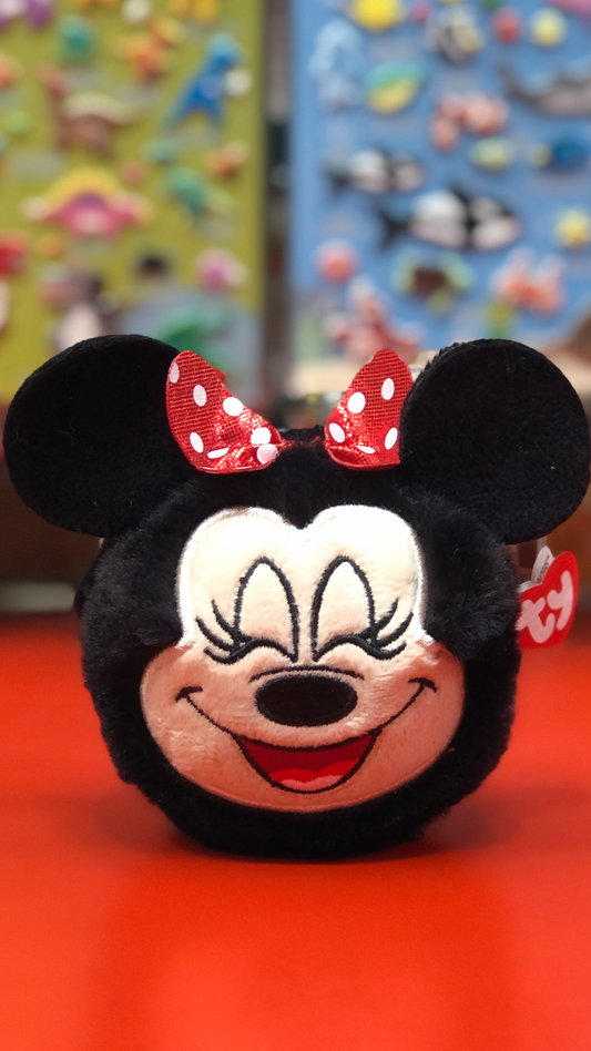 Ty Beanie Bouncers Disney Minnie Mouse 4"