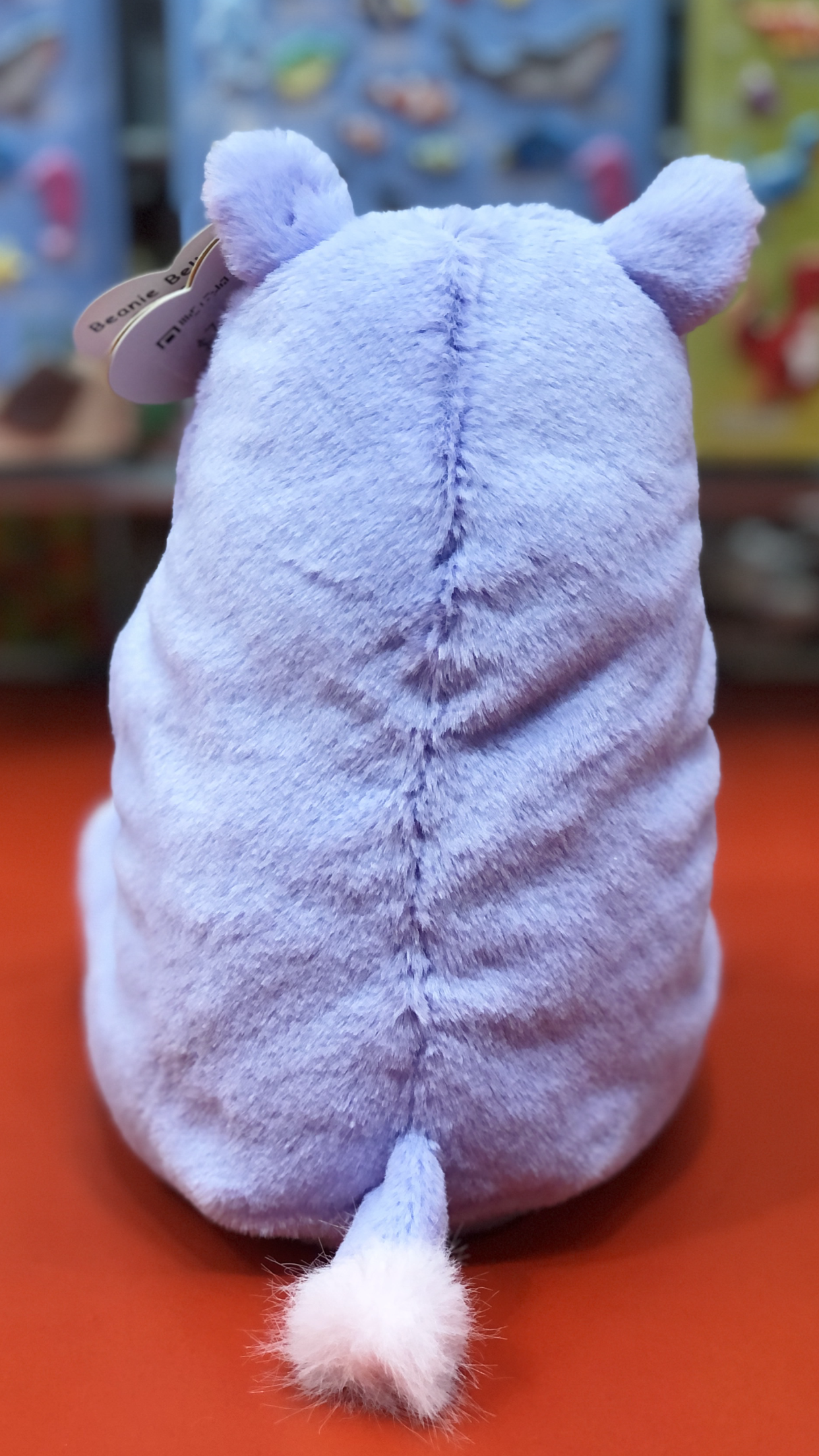 Ty Beanie Bellies Henrietta Hippo Plush 6"