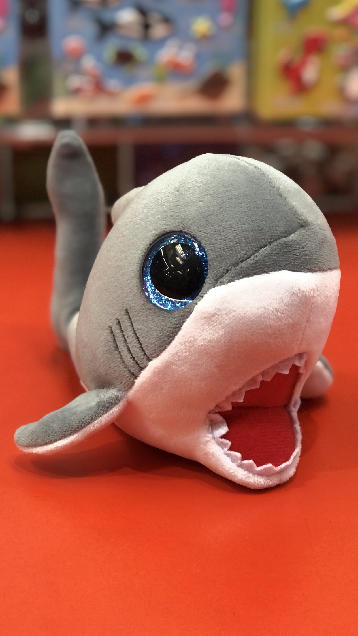 Ty Beanie Boos Finnegan Shark Plush 6"