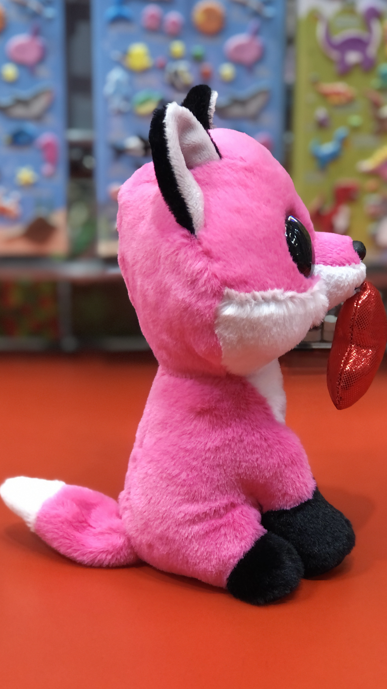 Ty Beanie Boos Parfait Pink Fox Plush 6"