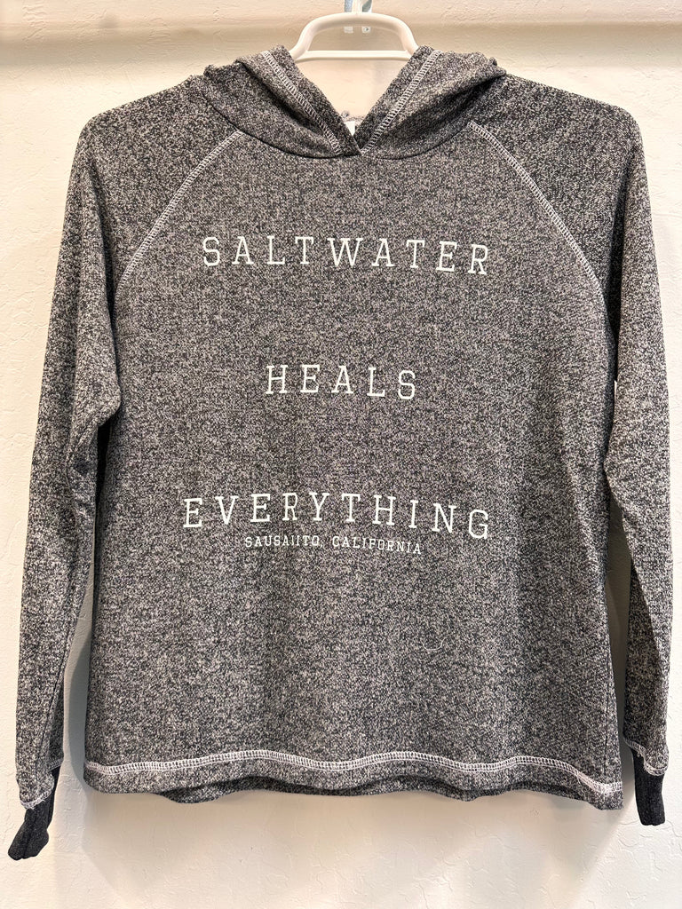 Saltwater heals everything deals hoodie