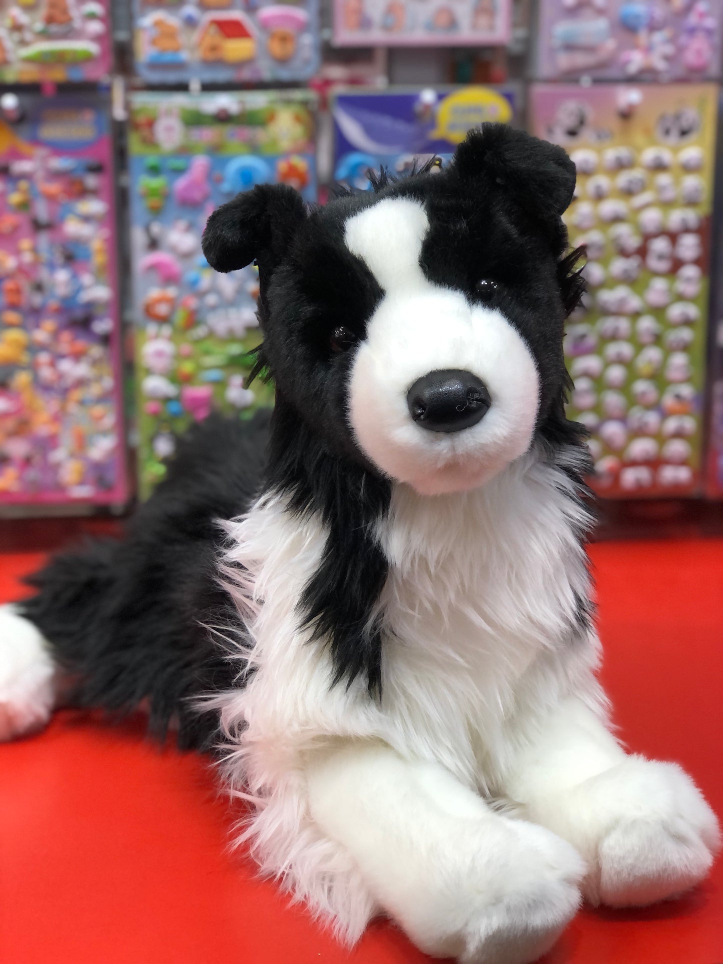 Douglas Chase Border Collie Plush 16"