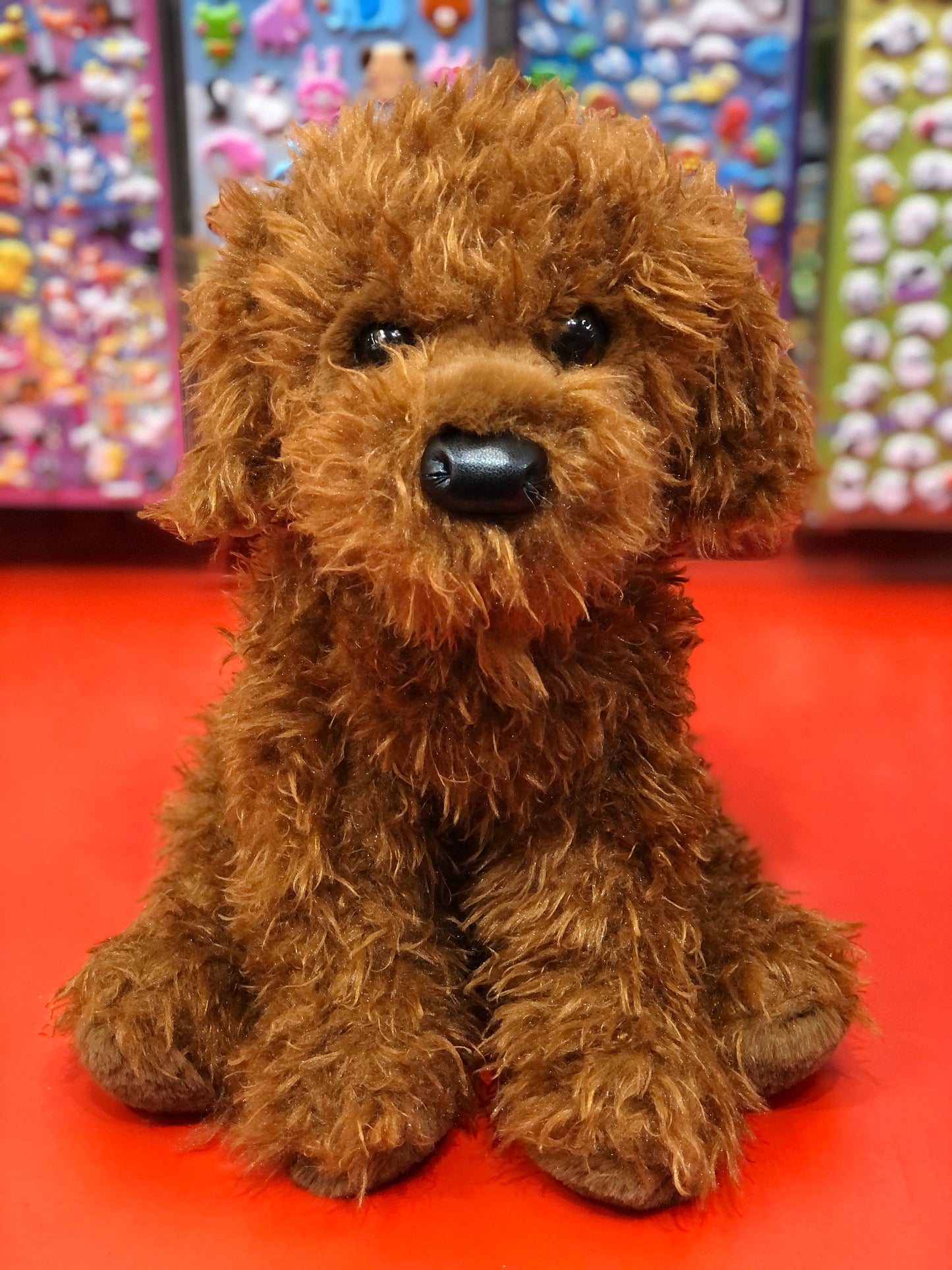 Douglas Ginger Miniature Poodle Plush 12.5"