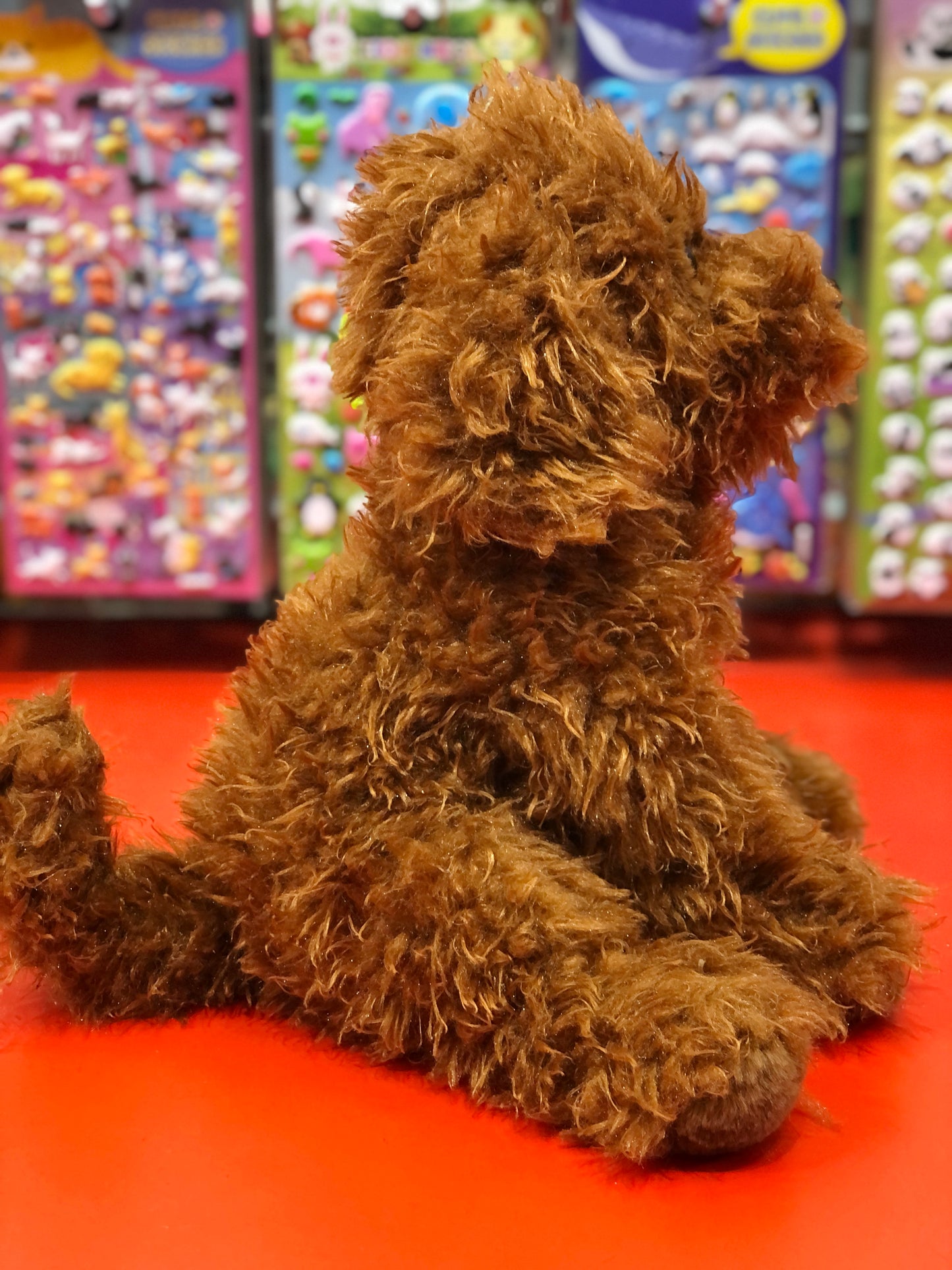 Douglas Ginger Miniature Poodle Plush 12.5"