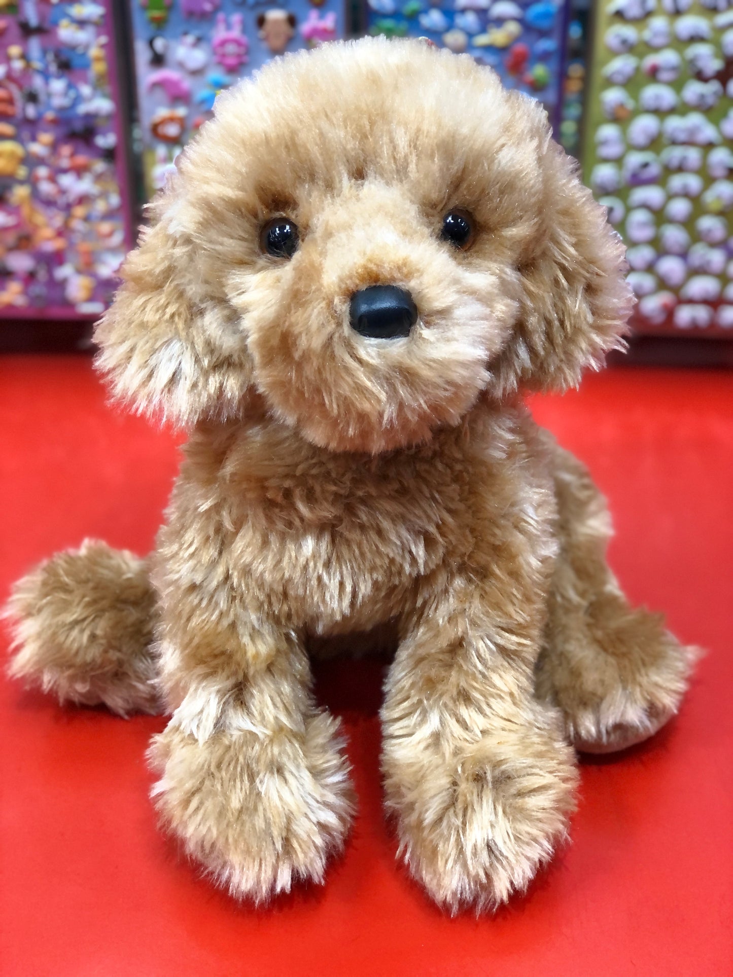 Douglas Addie Caramel Labradoodle Plush 16"