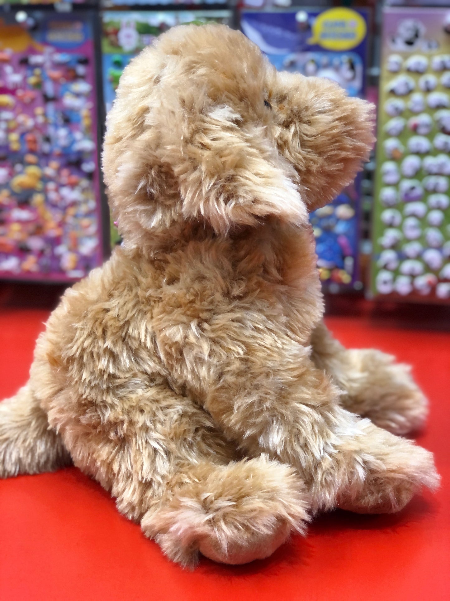 Douglas Addie Caramel Labradoodle Plush 16"