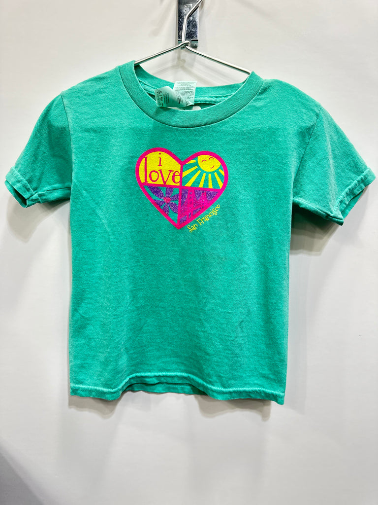 San Francisco Golden Gate Shimmer Toddler's Short Sleeve T Shirt