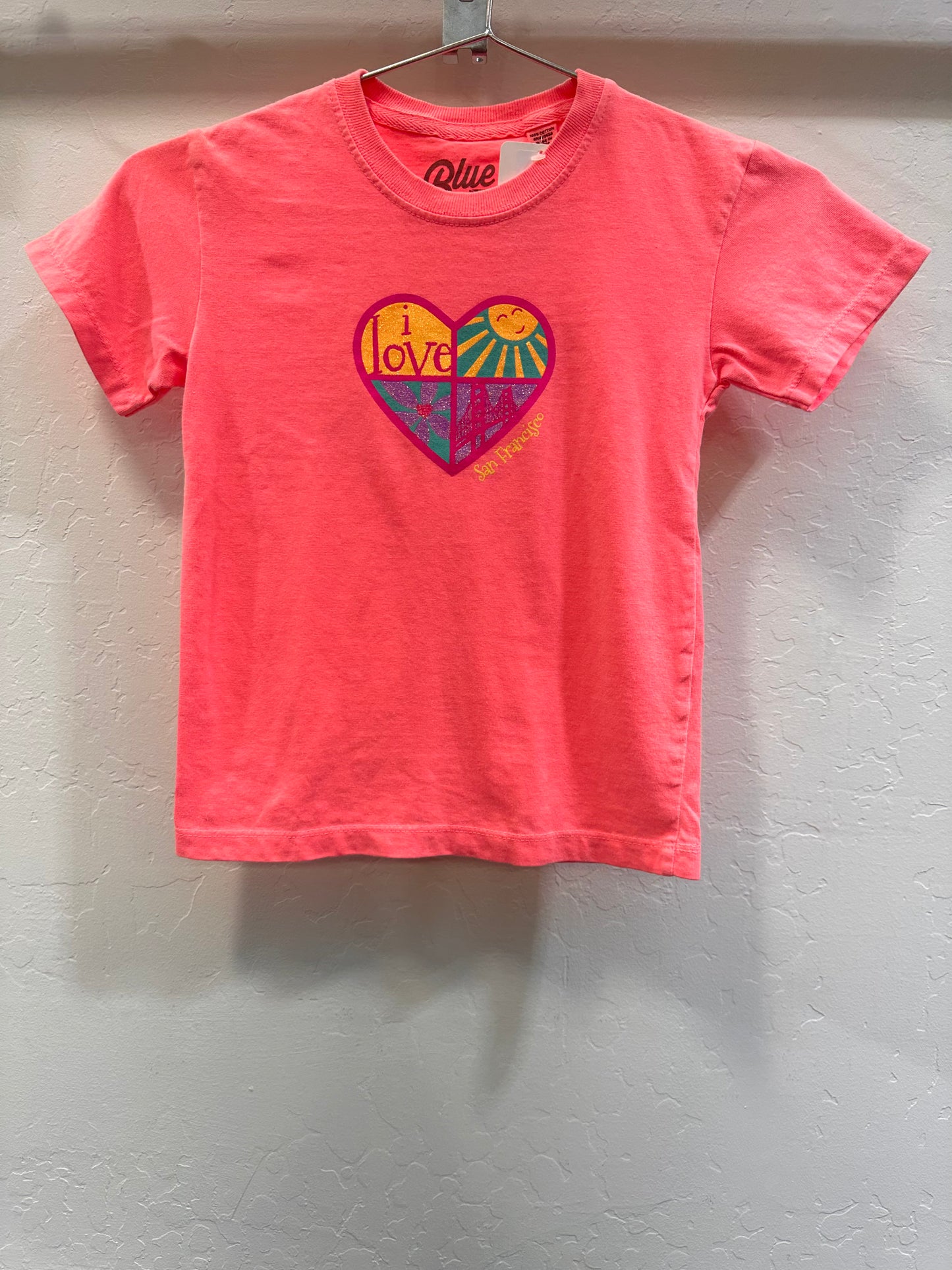 San Francisco Golden Gate Shimmer Toddler's Short Sleeve T Shirt