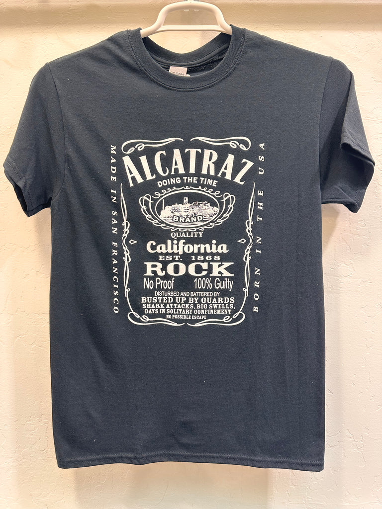 San Francisco Alcatraz Jack's Back Unisex Short Sleeve T Shirt