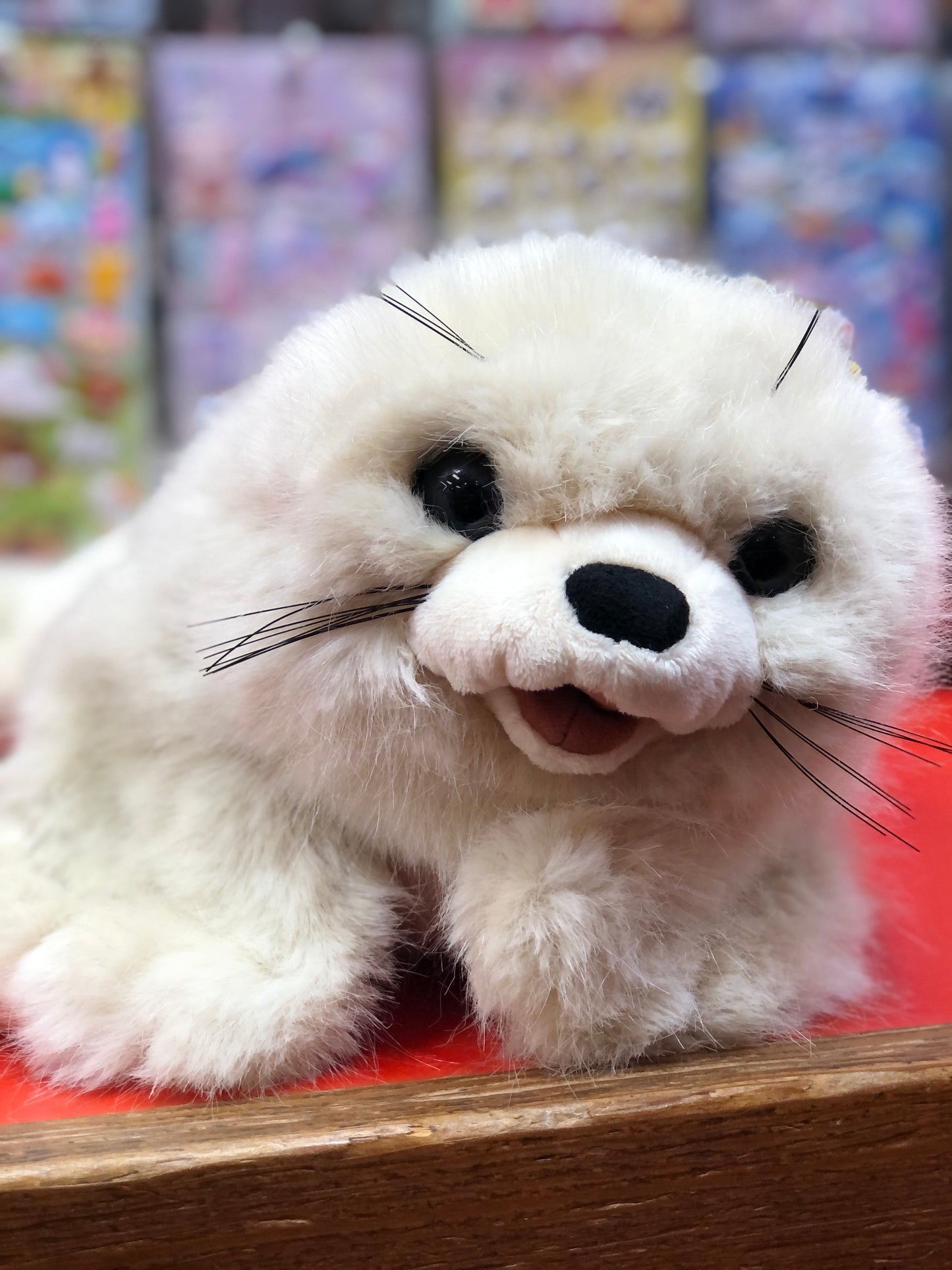 Folkmanis Harp Seal Pup Puppet 19"
