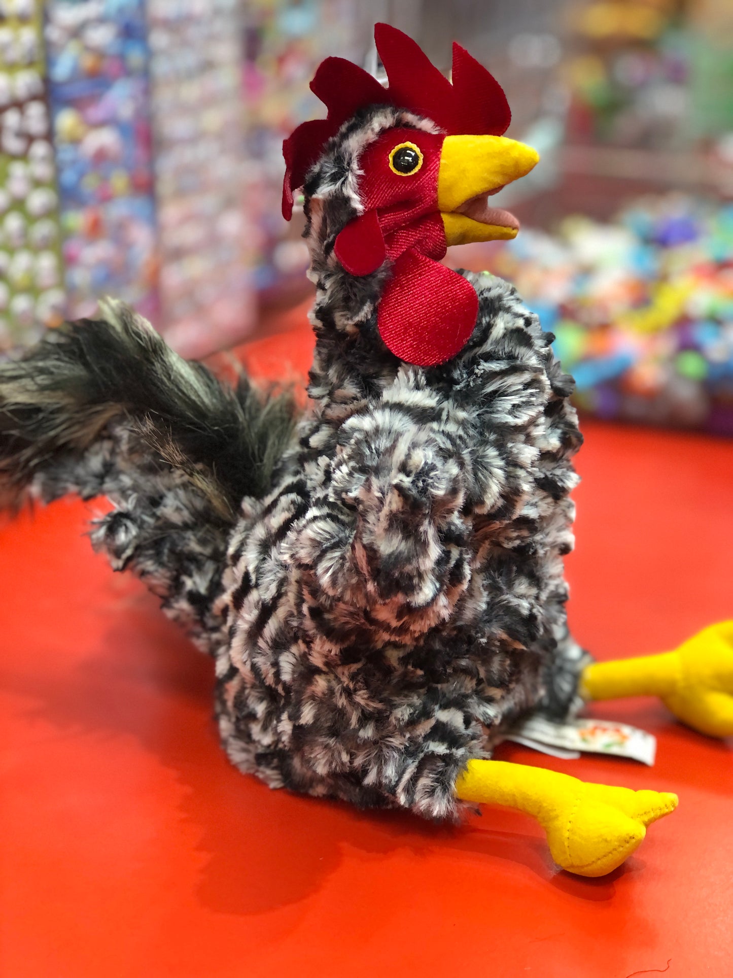 Folkmanis Barred Rock Rooster Puppet 12"