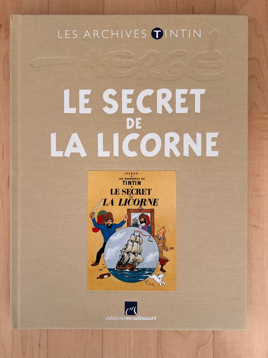 Les Archives Tintin, Le Secret De La Licorne éditionsmoulinsart