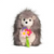 Douglas Sally Hedgehog with Flowers Plush 6"