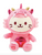 Anirollz Pink Dragon Kittiroll 8" Medium Sitting Plush