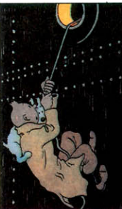 Tintin Hoists To Captain Haddock's Cabin Button
