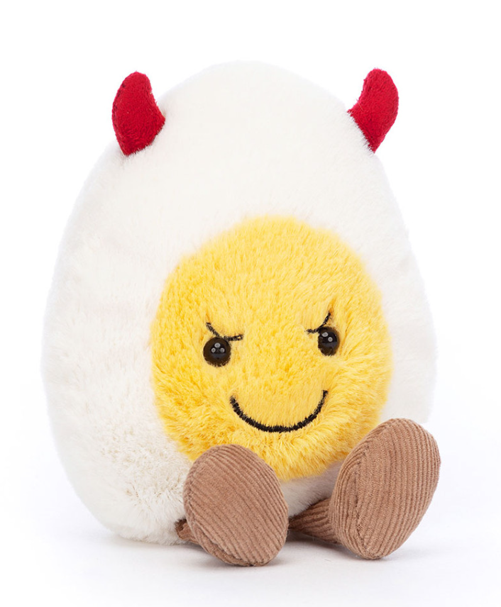 Jellycat Amuseables Deviled Egg Plush 6"