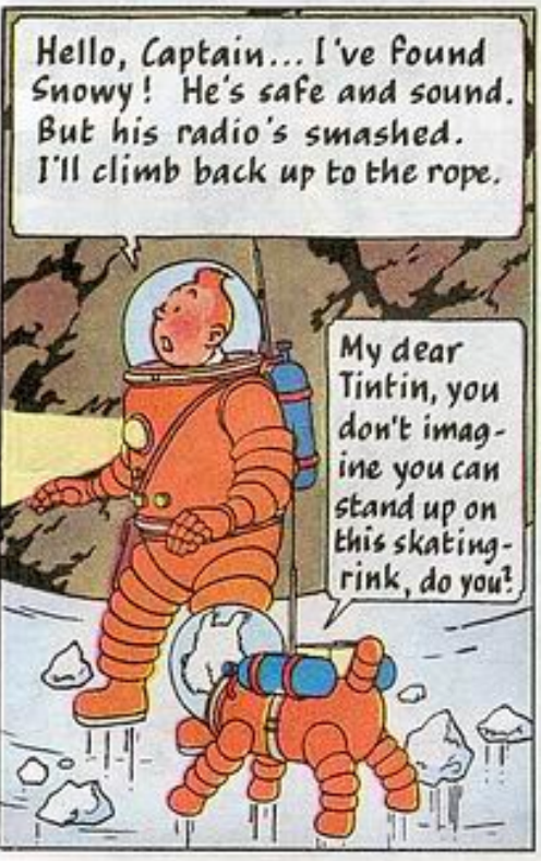 Tintin Explorers On The Moon Metal Relief Figure Ref. 29208