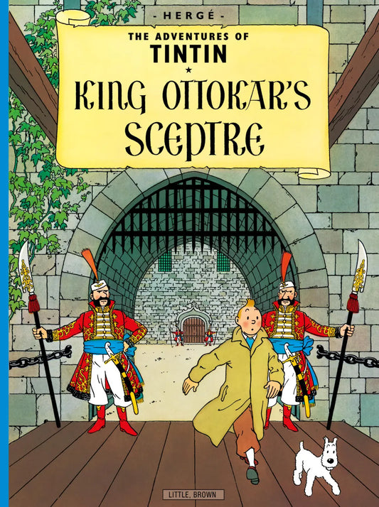 The Adventures of Tintin, King Ottokar's Sceptre Paper Back Book