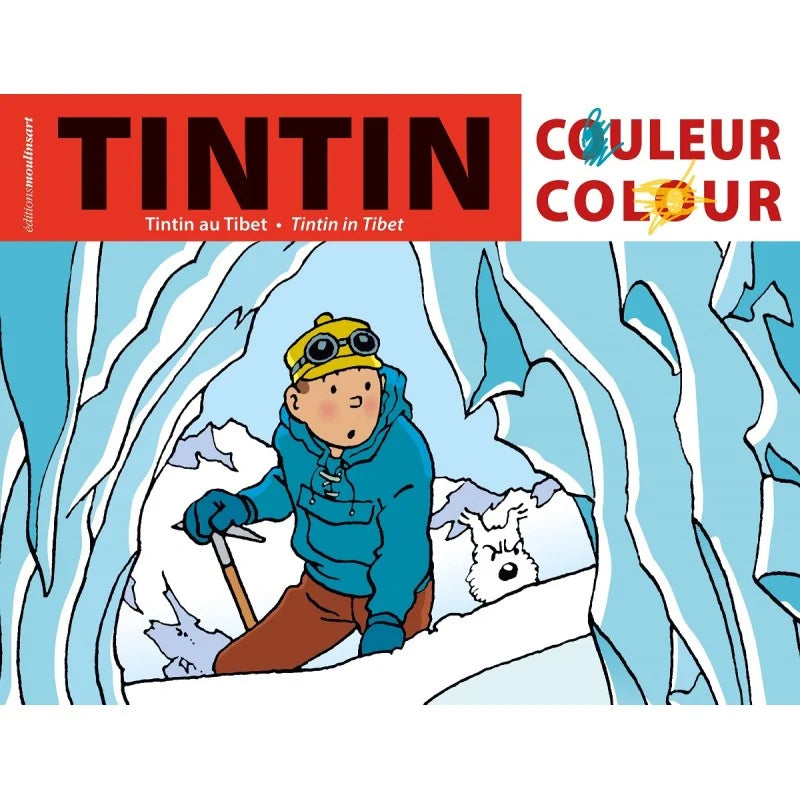 Tintin In Tibet Coloring Book Ref:Ref: 24522