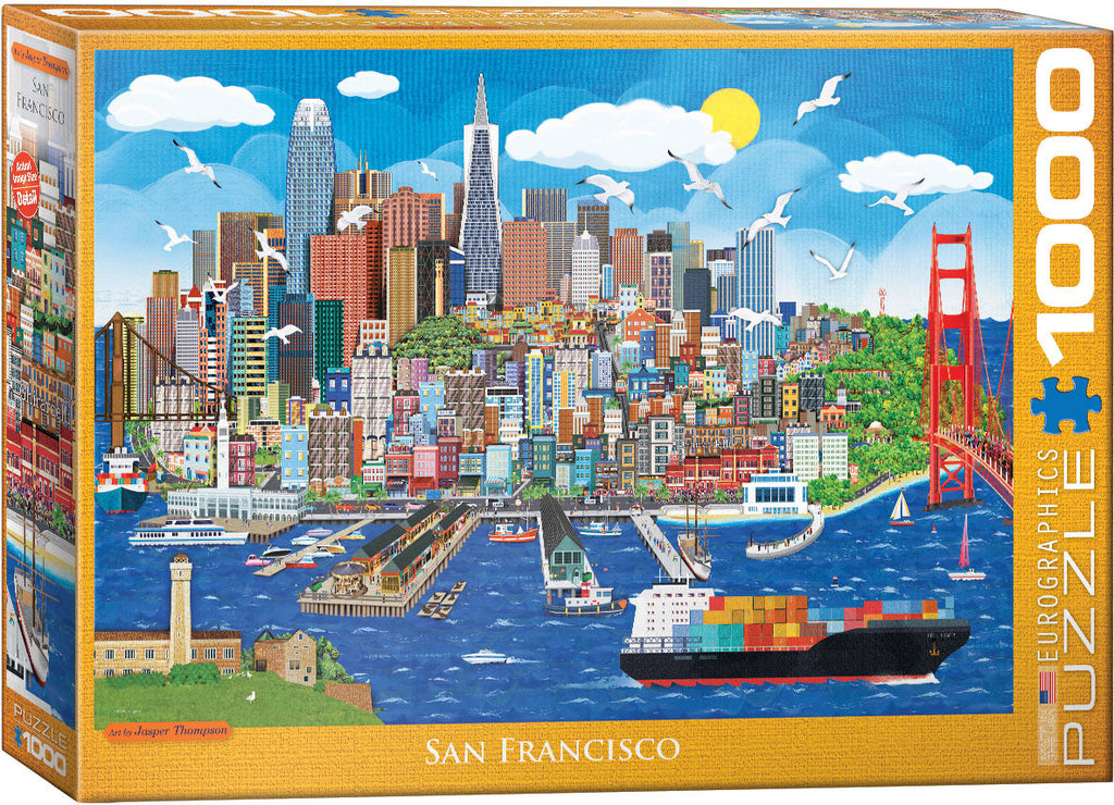 Eurographics San Francisco, San Francisco 1000 Piece Puzzle