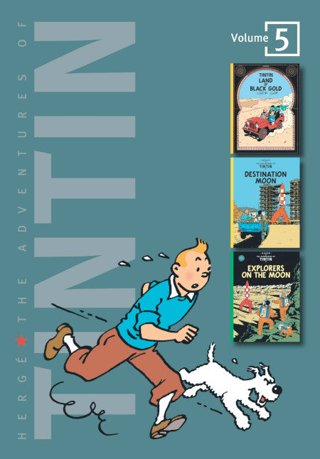 The Adventures of Tintin Volume Five Hardcover